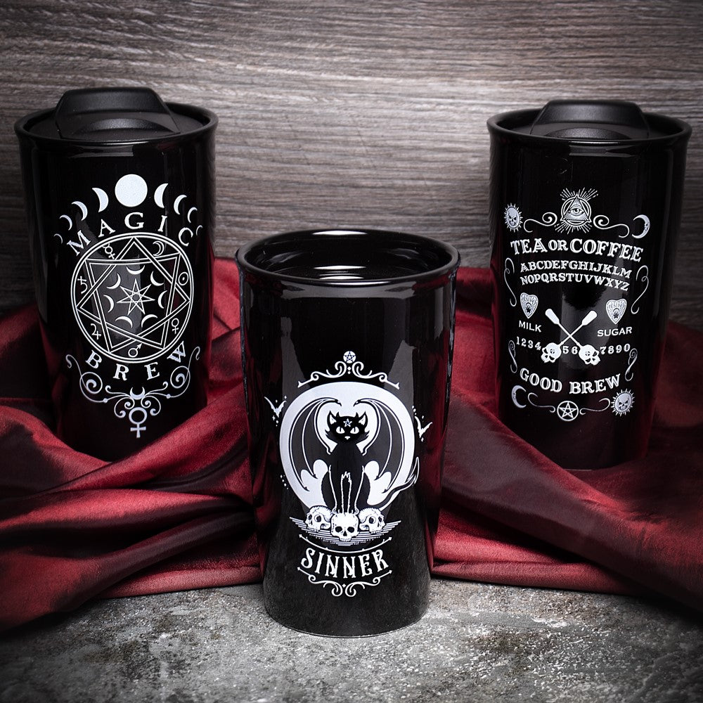 Alchemy Gothic Saint & Sinner Travel Mug (MRDWM8)