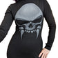 Necessary Evil Athena Vampire Skull Print Mini Dress - Size UK 8 & 10 Left Only!