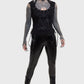 Killstar Noctivagant Baphomet Lace-Up Top