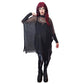 Necessary Evil Anahita Sheer Gothic Black Mesh Layer Dress - UK Made