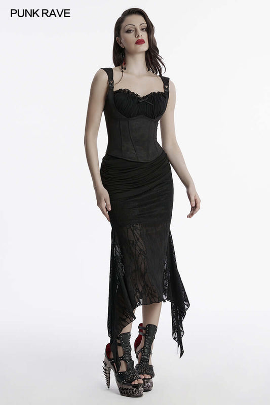 Punk Rave Arti Fishtail Skirt - Size UK 22 Left Only!