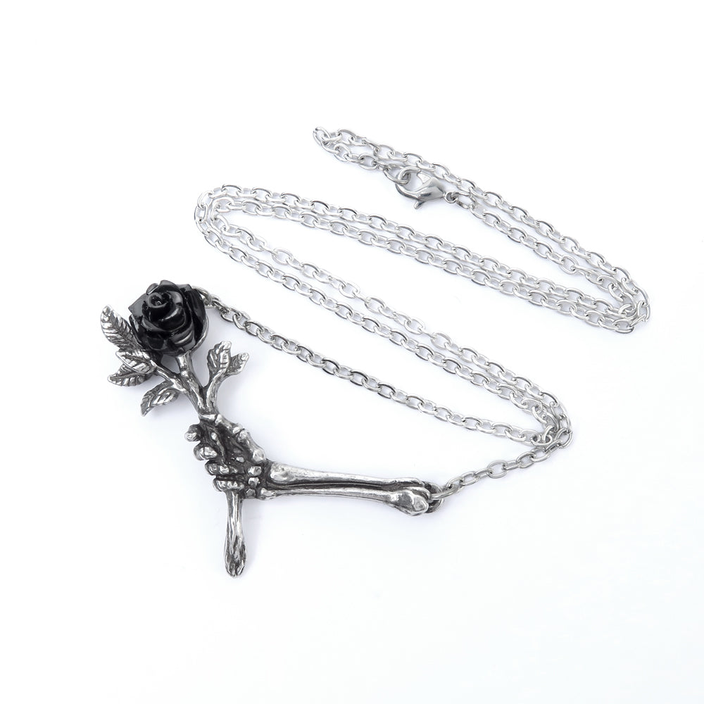 Alchemy Gothic Love Never Dies Necklace (P839)