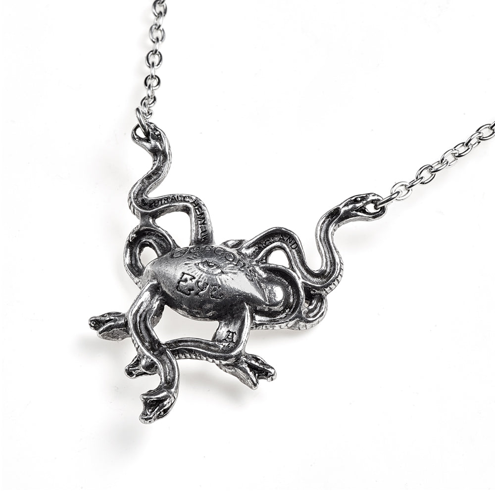 Alchemy Gothic Gorgon's Eye Necklace (P847)