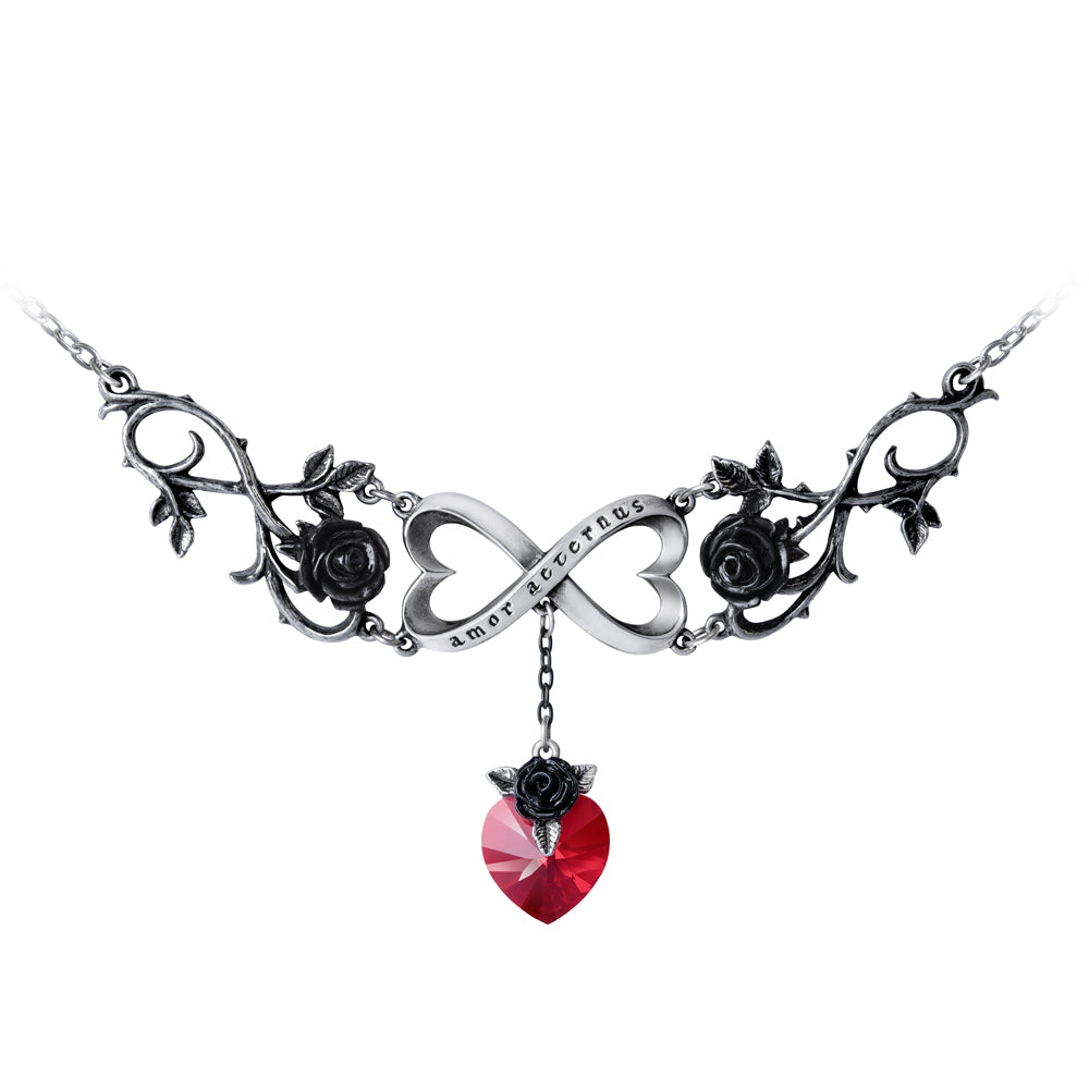 Alchemy Gothic Infinite Love Necklace (P868)