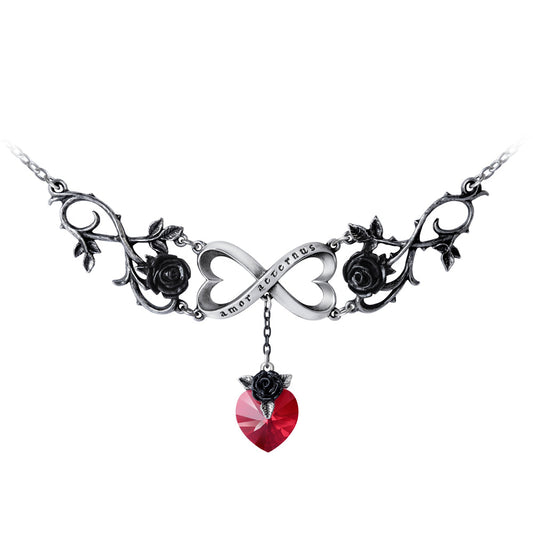 Alchemy Gothic Infinite Love Necklace (P868)