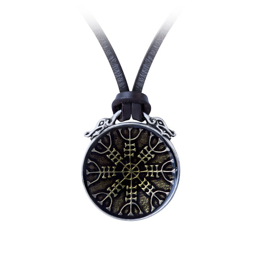 Alchemy Gothic Aegishjalmur Pendant (P875)