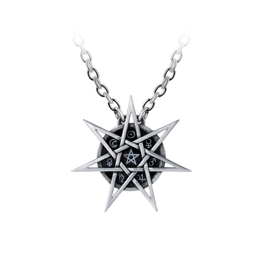 Alchemy Gothic Elven Star Pendant (P878)