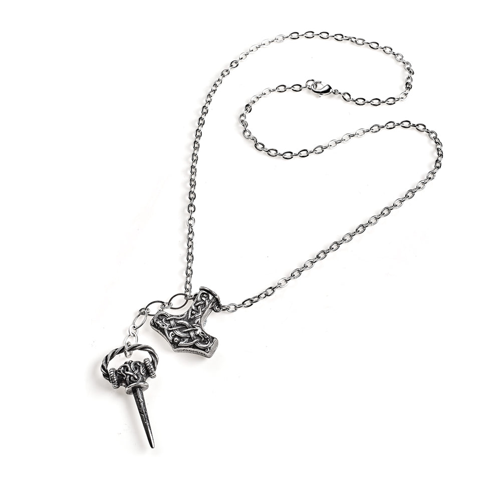 Alchemy Gothic Thor Dagger Pendant (P887)