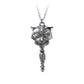 Alchemy Gothic Sacred Cat Vanitas Pendant (P889)