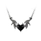 Alchemy Gothic Blacksoul Necklace (P896)