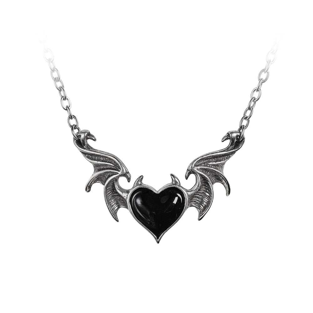 Alchemy Gothic Blacksoul Necklace (P896)