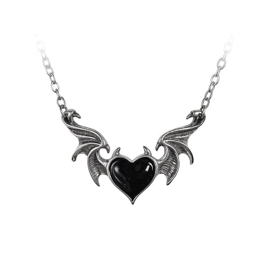 Alchemy Gothic Blacksoul Necklace (P896)