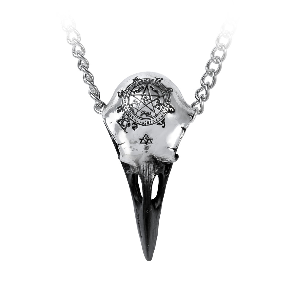 Alchemy Gothic Volvan Ravenskull Pendant (P898)