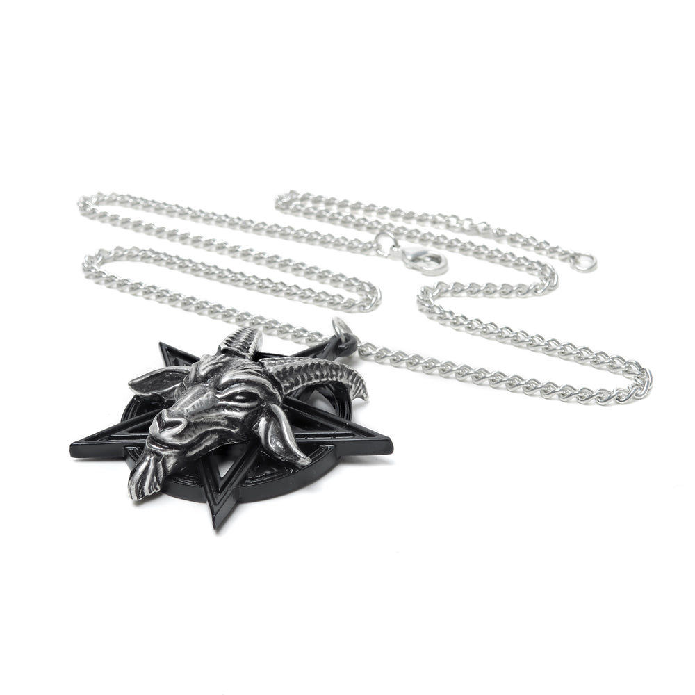 Alchemy Gothic Baphomet Pendant (P906)