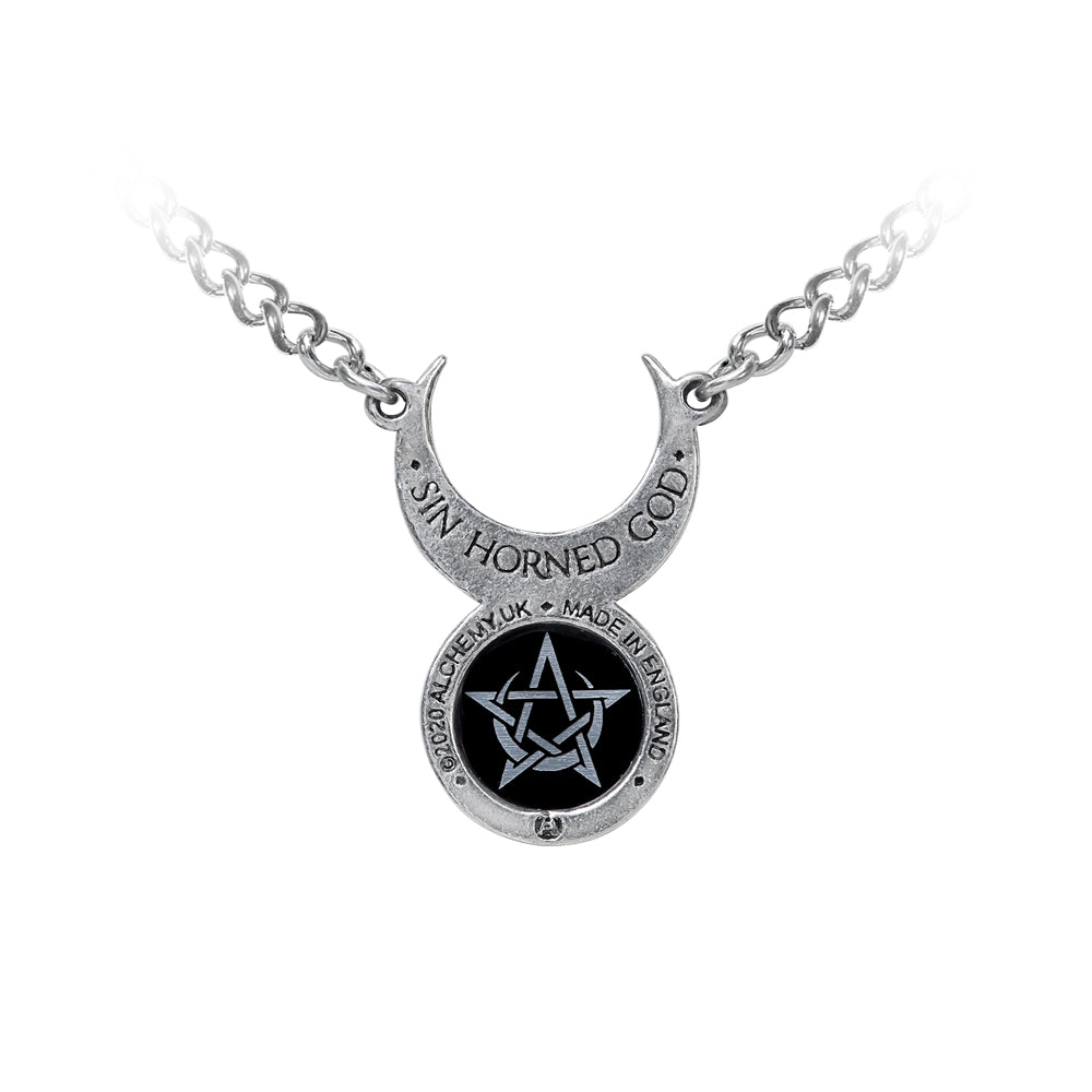 Alchemy Gothic Sin-Horned God Pendant (P911)