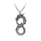 Alchemy Gothic Infinity Dragon  Pendant (P916)