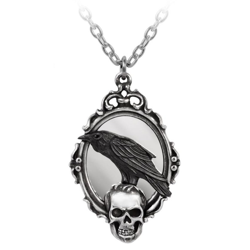 Alchemy Gothic Reflections of Poe Pendant (P919)