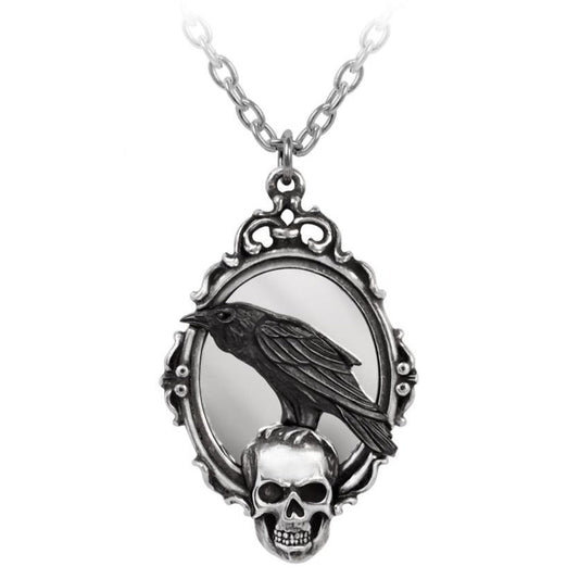 Alchemy Gothic Reflections of Poe Pendant (P919)