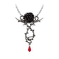 Alchemy Gothic Carpathian Rose Necklace (P928)