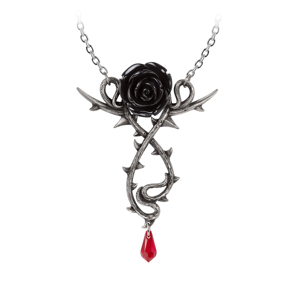 Alchemy Gothic Carpathian Rose Necklace (P928)