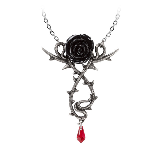 Alchemy Gothic Carpathian Rose Necklace (P928)