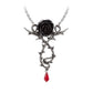 Alchemy Gothic Carpathian Rose Necklace (P928)