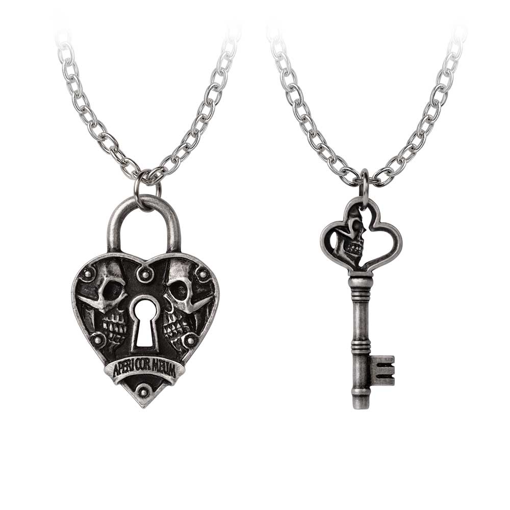 Alchemy Gothic Key To Eternity Pendant (P943)