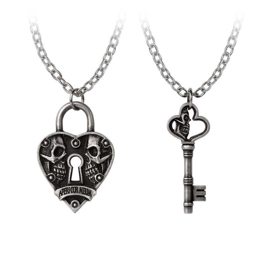Alchemy Gothic Key To Eternity Pendant (P943)