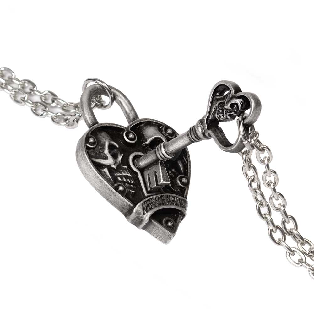 Alchemy Gothic Key To Eternity Pendant (P943)