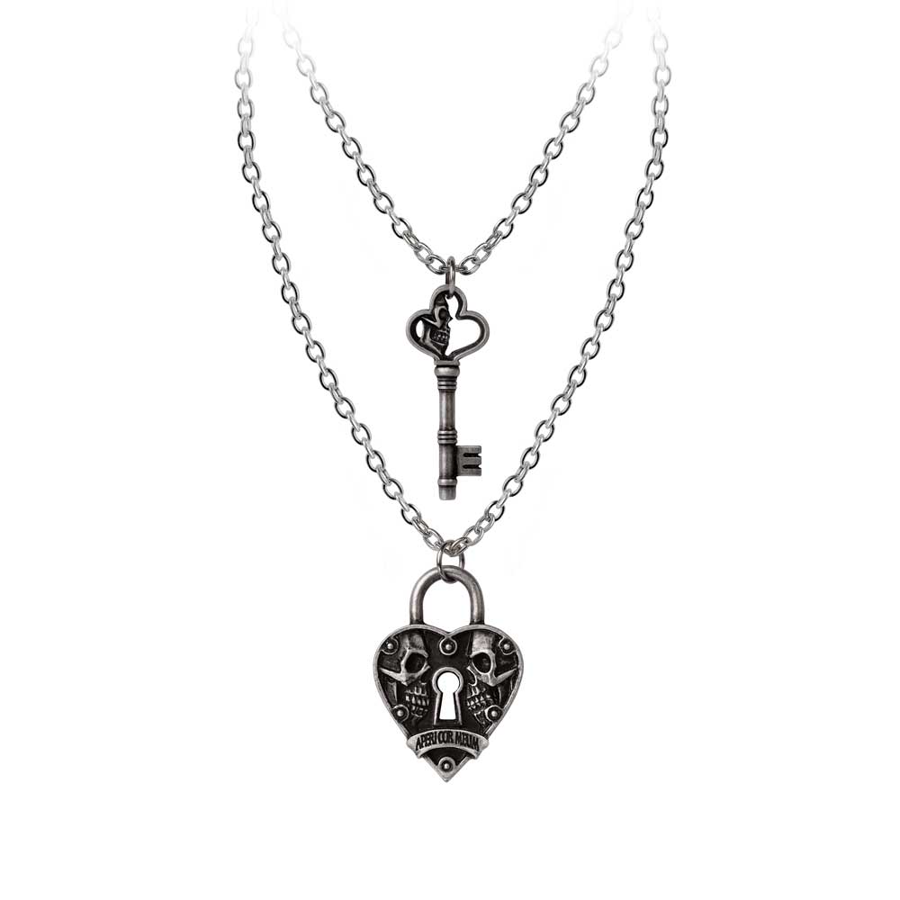 Alchemy Gothic Key To Eternity Pendant (P943)