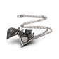 Alchemy Gothic Darken Heart Locket (P949)