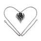 Alchemy Gothic Darken Heart Locket (P949)