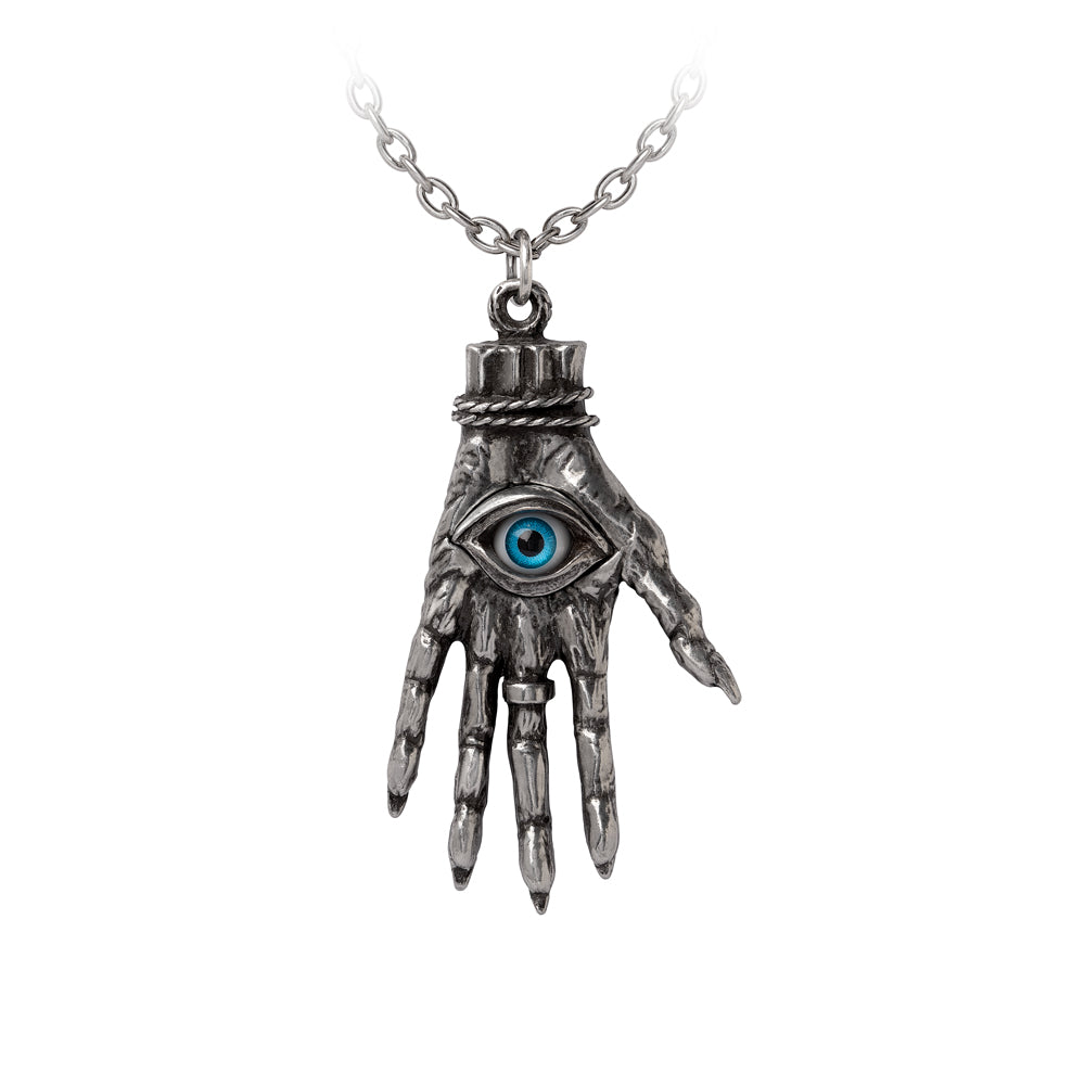 Alchemy Gothic Hand of Glory Pendant (P953)