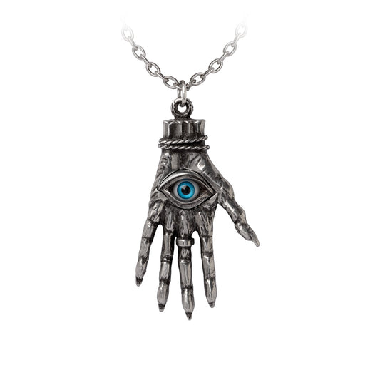 Alchemy Gothic Hand of Glory Pendant (P953)