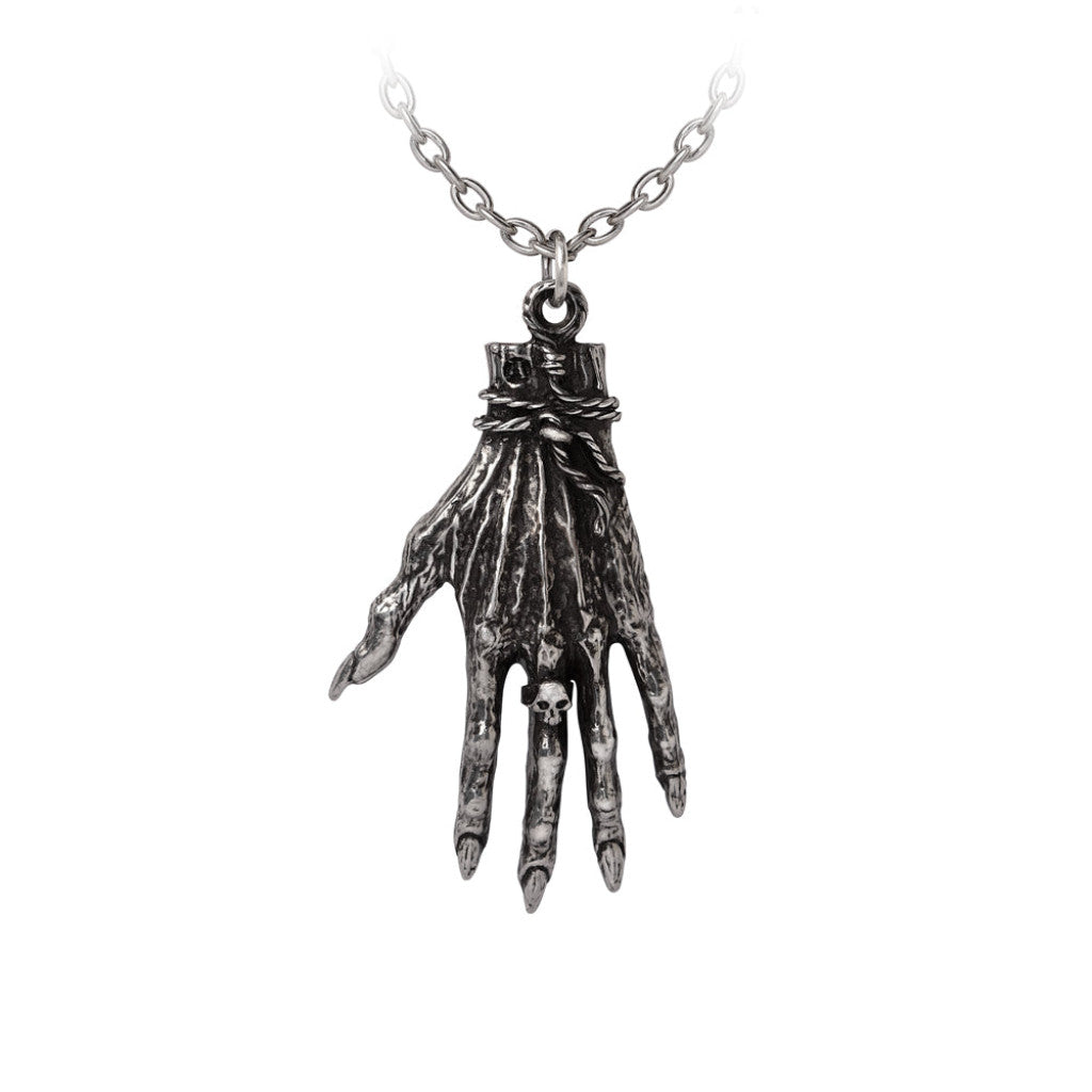 Alchemy Gothic Hand of Glory Pendant (P953)