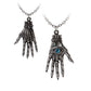 Alchemy Gothic Hand of Glory Pendant (P953)