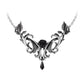 Alchemy Gothic Baroque Rose Necklace (P955)