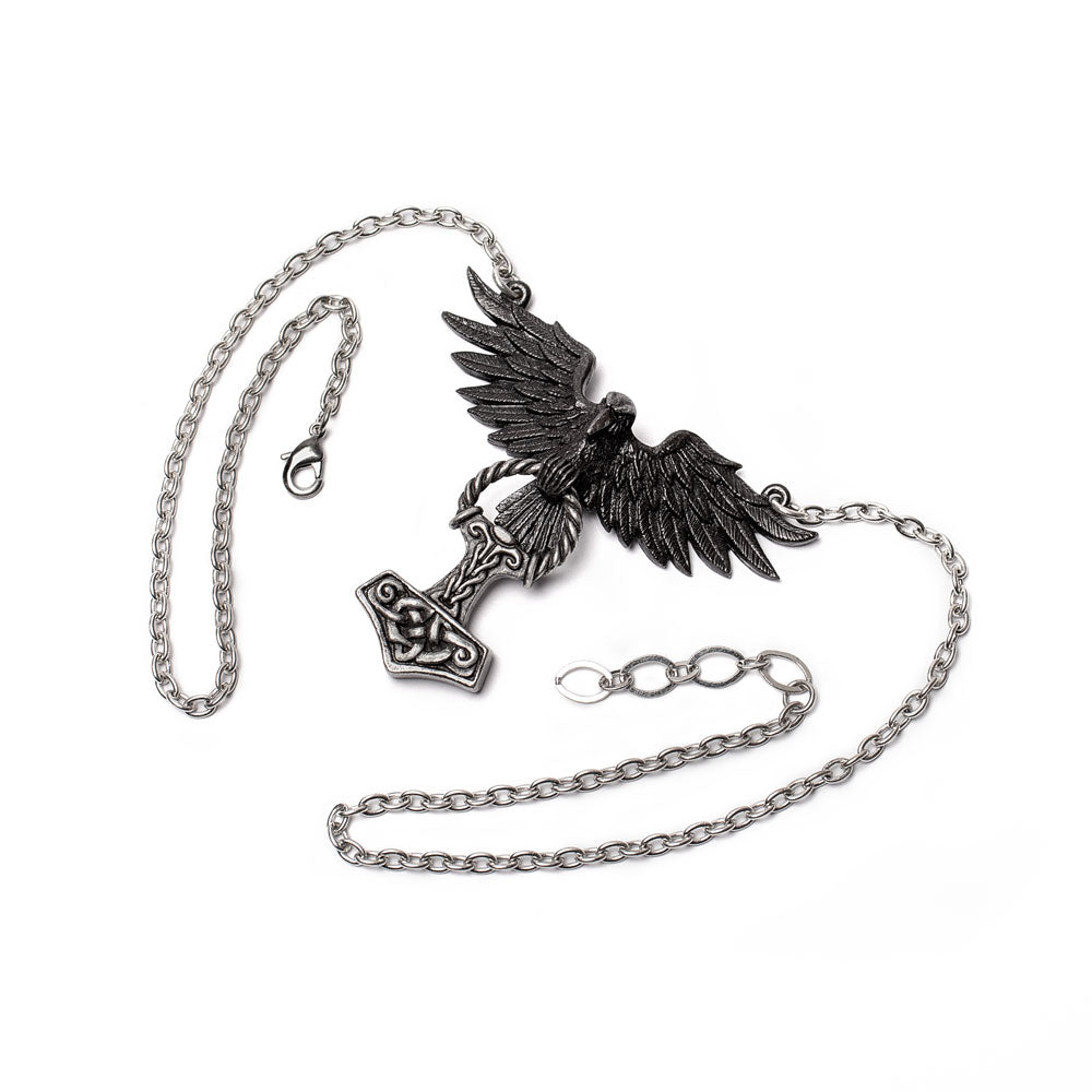 Alchemy Gothic Hrafnhamerr Pendant (P967)