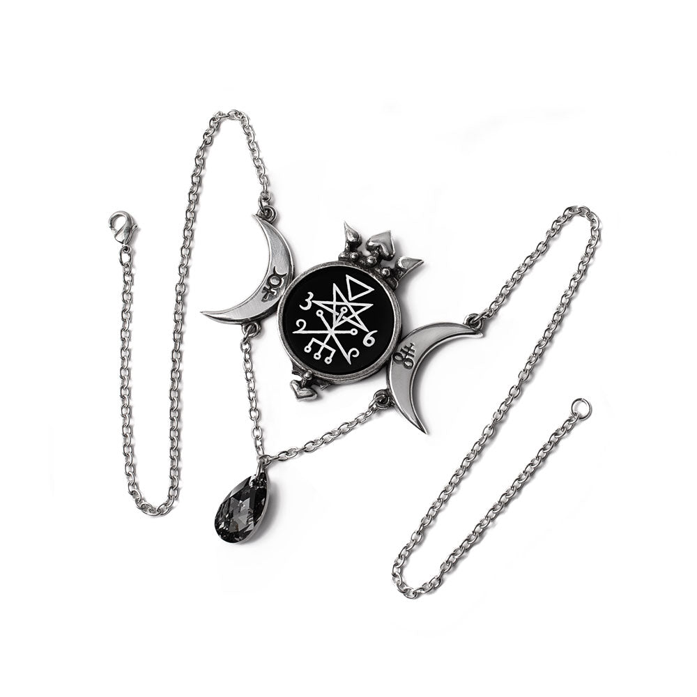 Alchemy Gothic Wycca Queen Necklace (P969)