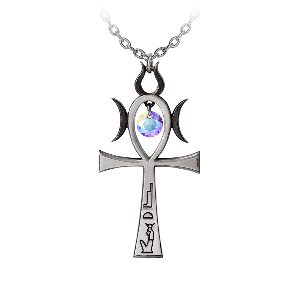 Alchemy Gothic Witch Ankh (of Menouthis) Pendant (P972)