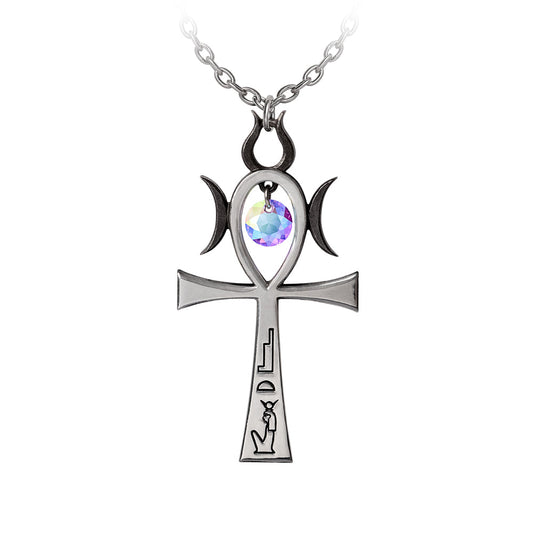 Alchemy Gothic Witch Ankh (of Menouthis) Pendant (P972)