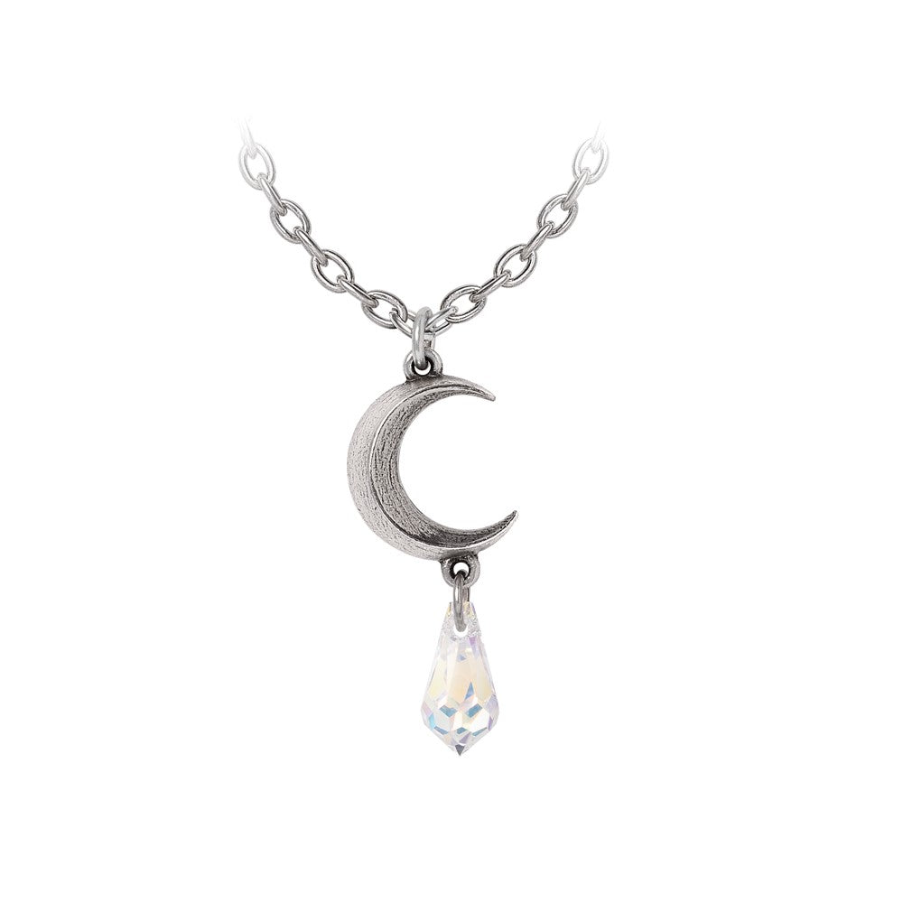 Alchemy Gothic Tears of the Moon - Crystal Pendant (P992C)