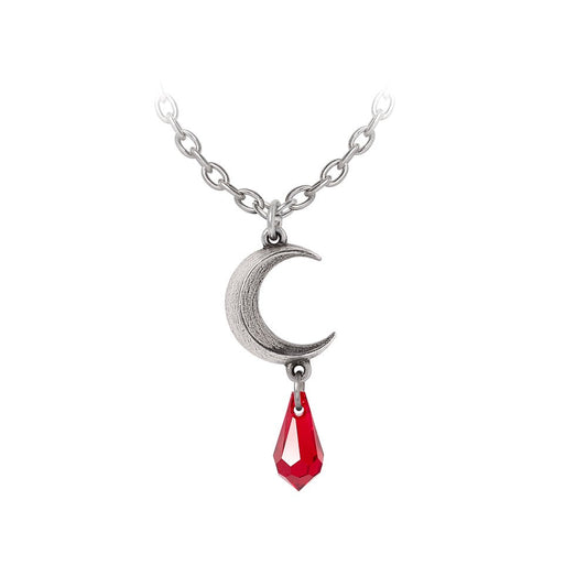 Alchemy Gothic Tears of the Moon - Red Pendant (P992R)