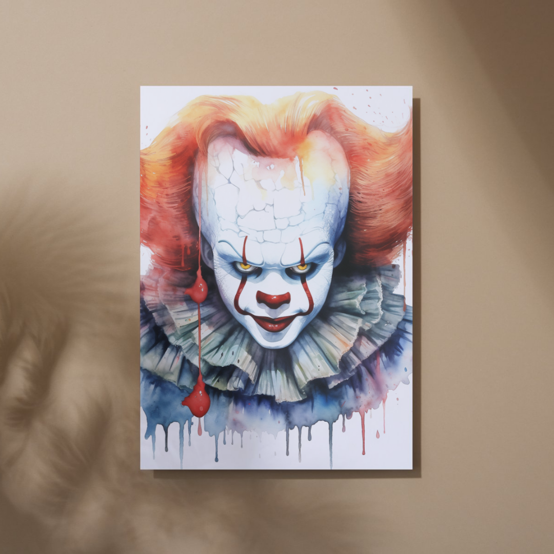 Pennywise, IT - Horror Icons Wall Art Digital Print
