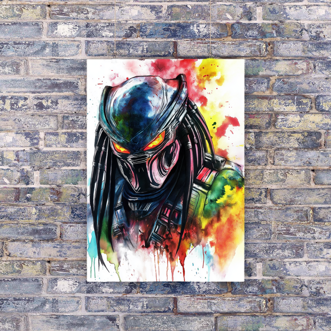 Predator - Horror Icons Wall Art Digital Print