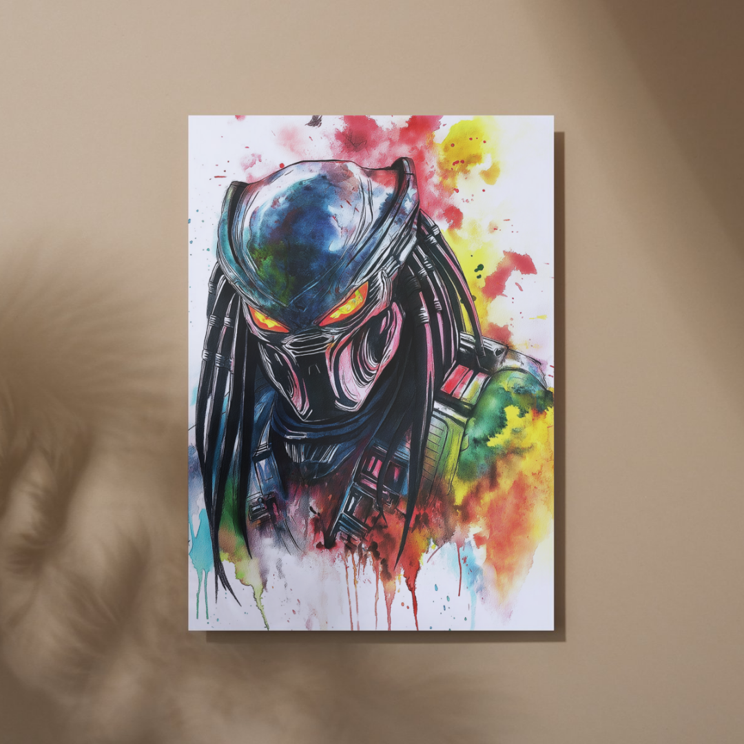 Predator - Horror Icons Wall Art Digital Print