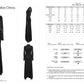 Punk Rave Seraphine Spinal Lace Panel Maxi Dress In Black