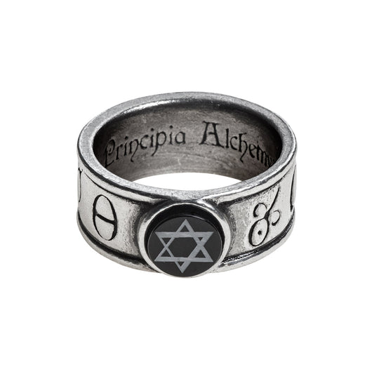 Alchemy Gothic Principia Alchemystica Ring