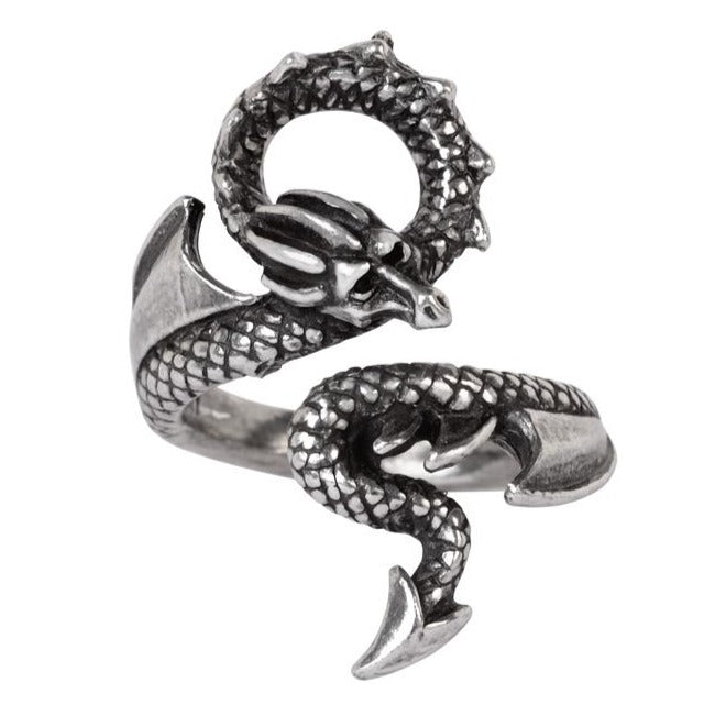 Alchemy Gothic Dragons Lure Ring (R245)
