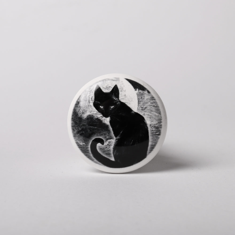 Alchemy Gothic Black Cat Bottle Stopper (RGBS5)